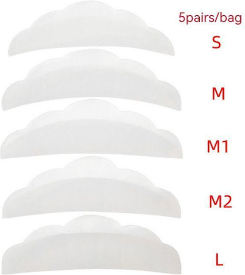 Ersatzteile Lash Lift Augenwimpern Silikonpads 5 Paare