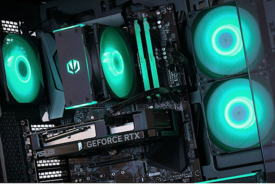 Actina KOMACNGIP0296 Gaming Desktop PC (Ryzen 7-7600X/32GB DDR5/1TB SSD/GeForce RTX 5070 Ti/Fără OS)