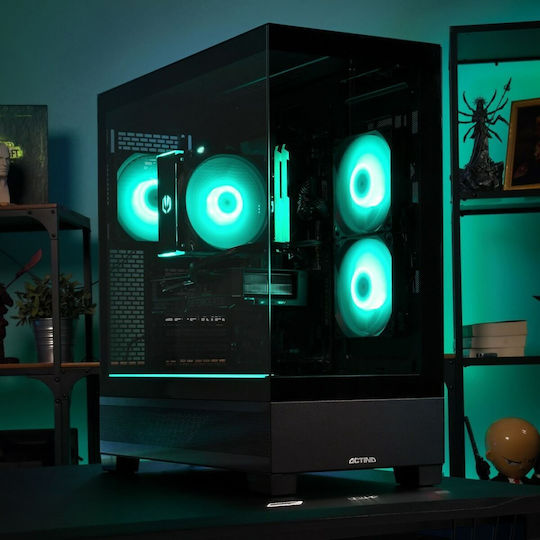 Actina KOMACNGIP0296 Gaming Desktop PC (Ryzen 7-7600X/32GB DDR5/1TB SSD/GeForce RTX 5070 Ti/Fără OS)