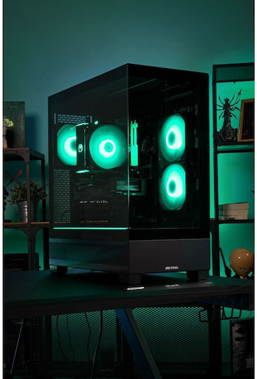 Actina KOMACNGIP0295 Гейминг Настолен компютър (Ryzen 7-8700F/32GB DDR5/1TB SSD/GeForce RTX 5070 Ti/Без операционна система)
