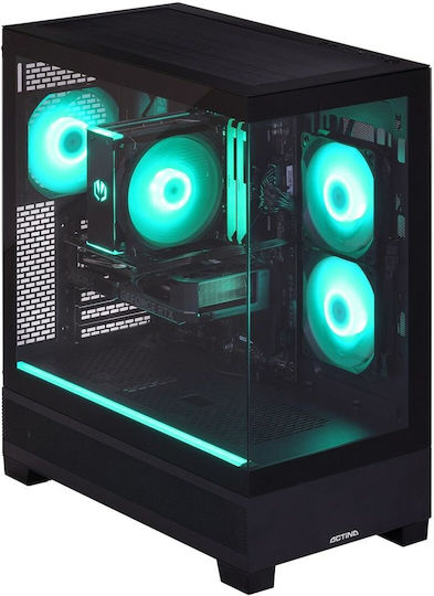 Actina KOMACNGIP0289 Гейминг Настолен компютър (Ryzen 9-7900/32GB DDR5/1TB SSD/GeForce RTX 5070/Без операционна система)