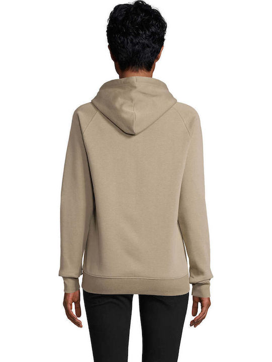Khaki mit Kapuze