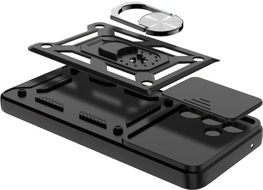 Erbord 360 Full Cover Μεταλλικό 0.3mm Μαύρο (Galaxy A36)