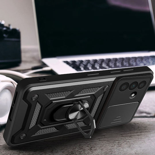 Erbord 360 Full Cover Μεταλλικό 0.3mm Μαύρο (Galaxy A36)