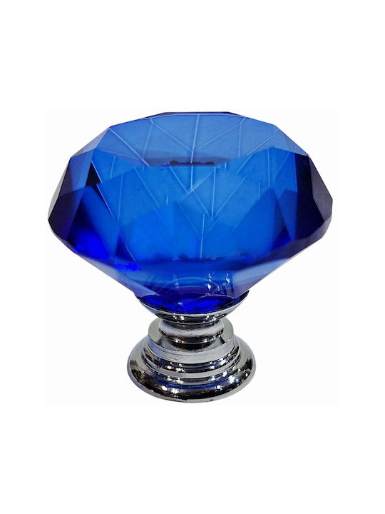 ACM Knob Furniture made of Metallic & Zamak & Crystal Chrome Glossy 31mm (Center Distance 31mm) 12003-000-ORO1 1pcs