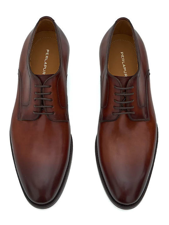 Handgefertigt Leder Herrenschuhe Tabac Braun