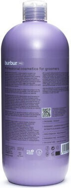 Burbur Pro Super-Premium White Coat Shampoo for Dogs and Cats 1L