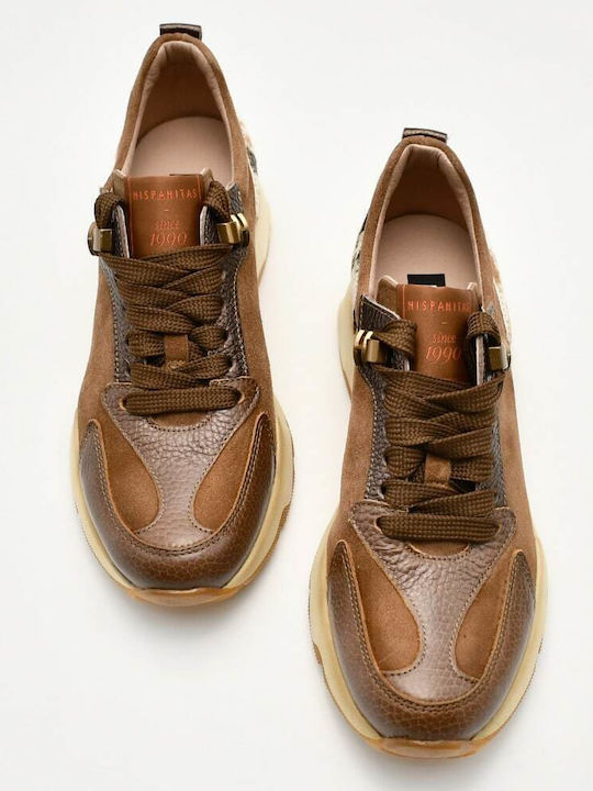 Sneakers Brown Leather