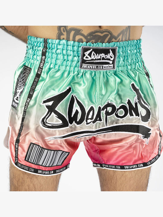 Σορτσάκι Muay Thai 8 Weapons Vivo Mesosphere Green