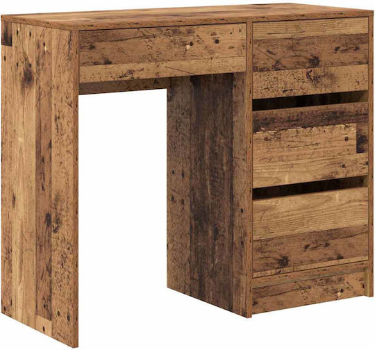 Computer Büro Holz Old Wood 90x37.5x75cm