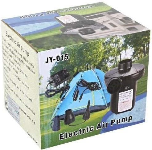 Ηλεκτρική Τρόμπα για Φουσκωτά 220V / 12V / 230V Μαύρο