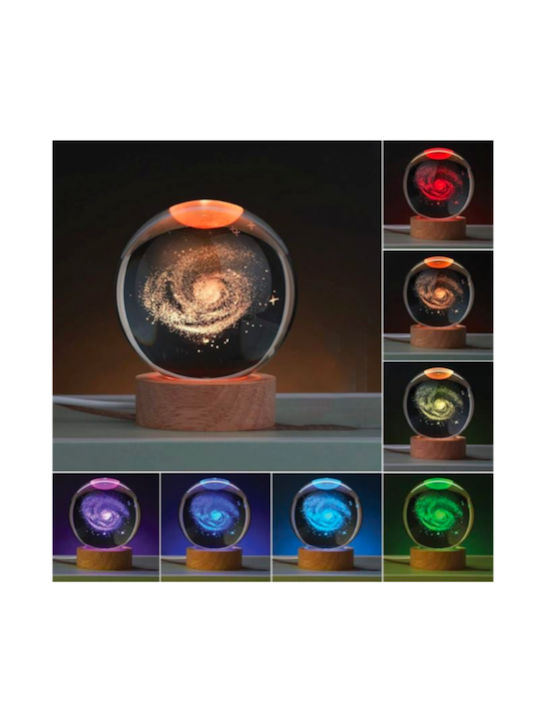 Διακοσμητικό Φωτιστικό Crystal Ball 3εκ.
