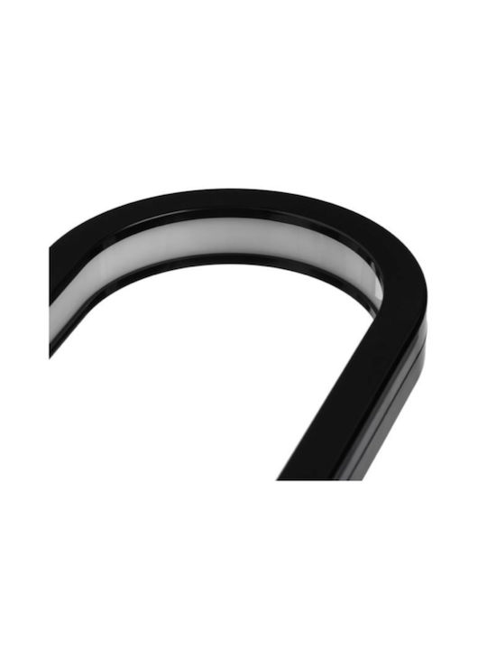 Dekorative Lampe Schwarz
