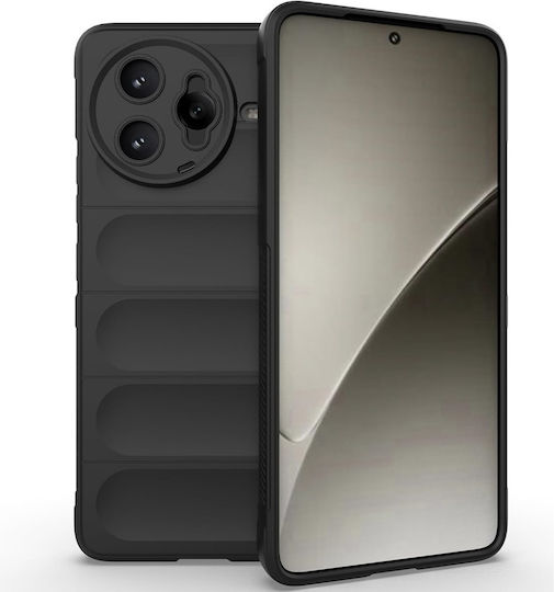 Black Silicone Back Cover (Poco F7 Ultra)