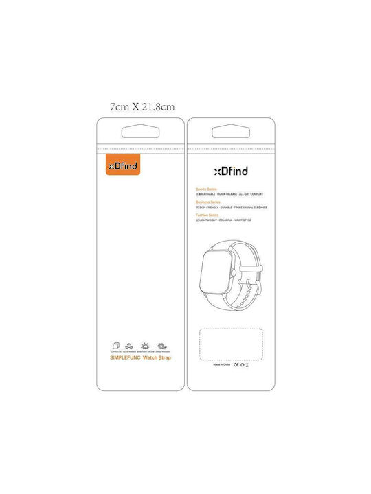 Λουράκι Δερμάτινο Ροζ (Amazfit T-Rex 3)