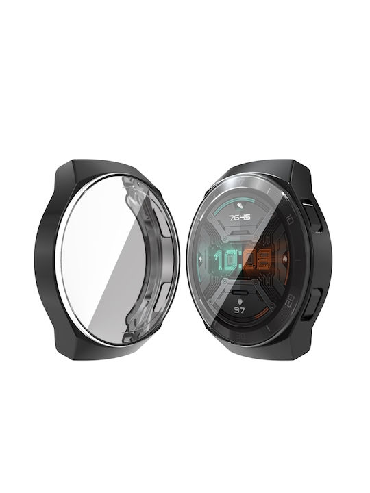 TPU Cover Θήκη Σιλικόνης σε Μαύρο χρώμα για Huawei Watch GT 2e