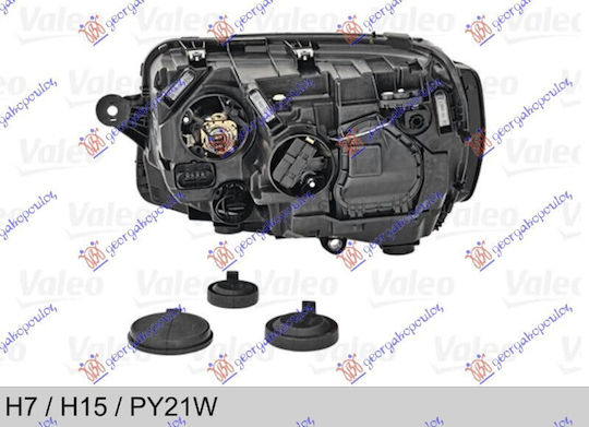 Valeo Front Lights for Volkswagen Transporter