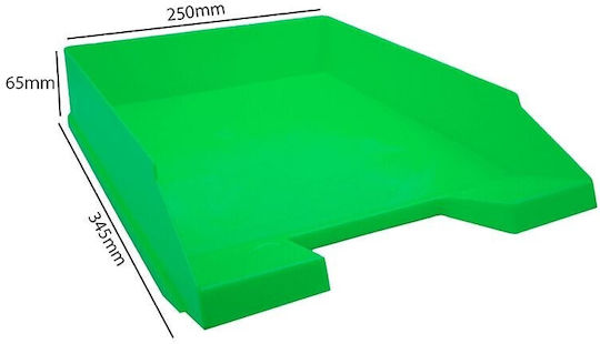Поставка За Документи Пластмасова 34.5x25x6.5 См Зелена