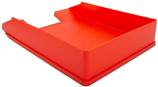 Tavă De Documente Accesoriu Birou Material Plastic Roșu