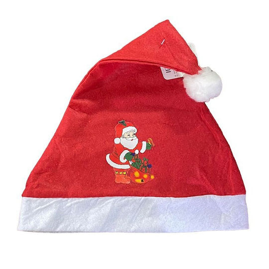 Christmas Caps Santa Claus White 28x40cm.