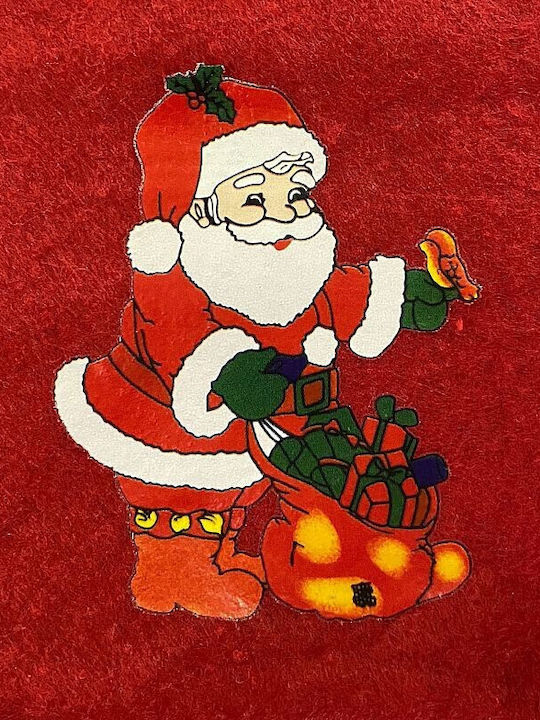 Weihnachts-Kappen des Weihnachtsmanns Weiß 28x40cm.