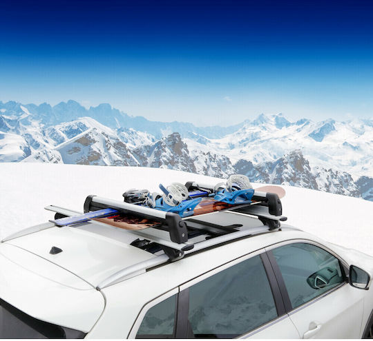 Nordrive Nordic-King Car Ski Mounts Suitable for 6 Ski Pairs or 4 Snowboards