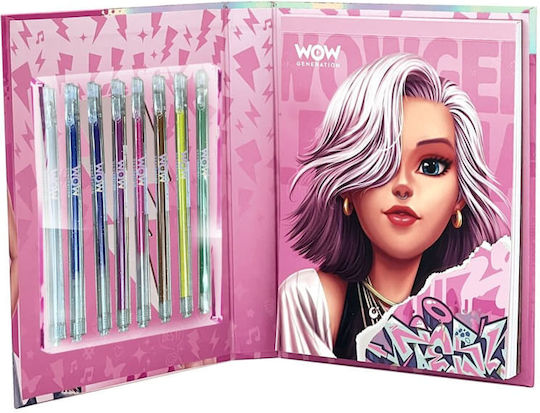 Set De Colorat Wow Generation Pentru Copii Cu Carioci Gel