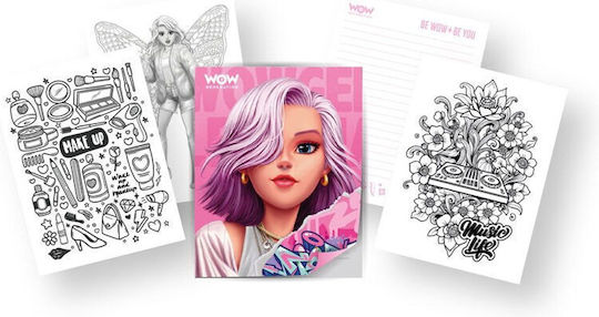 Set De Colorat Wow Generation Pentru Copii Cu Carioci Gel