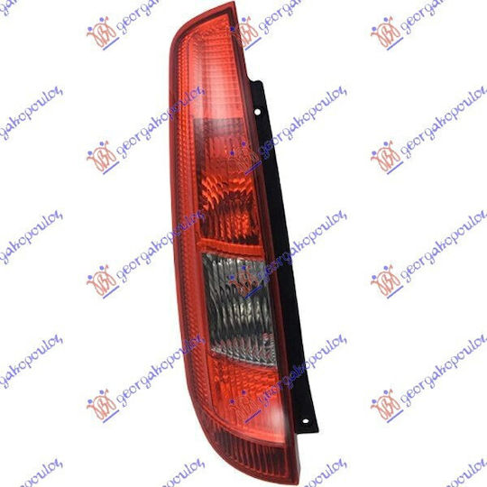 Taillight Rear 3p 2006 E Depo Ford Fiesta 02-08 1324570 Left 1 Piece