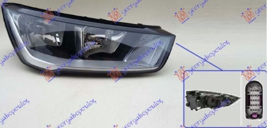 Depo Предни светлини за Audi A1 1бр
