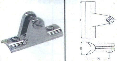 Inox A4 Screw Tube Bases Oem M8272