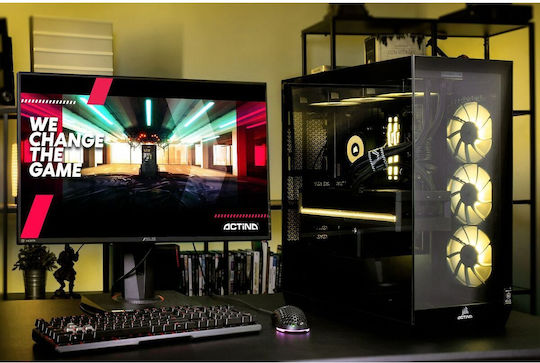 Actina KOMACNGIP0215 Гейминг Настолен компютър (Ryzen 7-7800X3D/32GB DDR5/2TB SSD/GeForce RTX 5080/W11 Home)