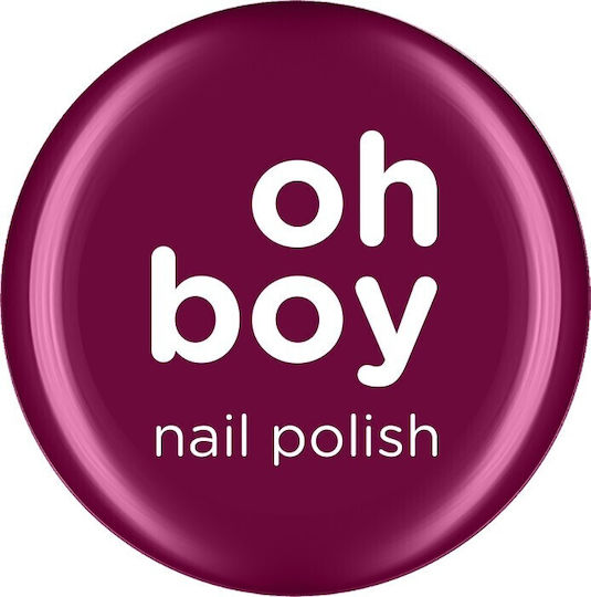 OhBoy Metallic Βερνίκι Νυχιών Μεταλλικο Ροζ Μωβ