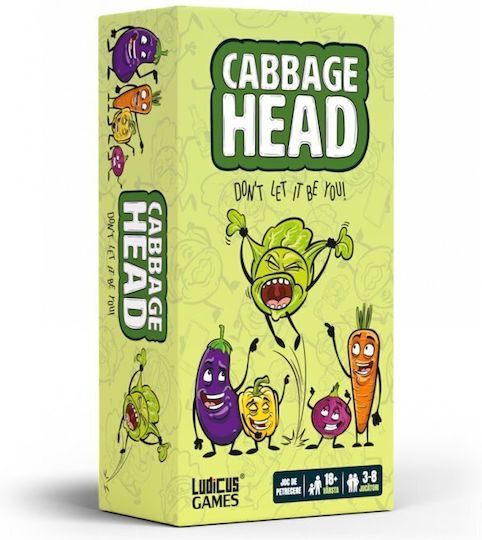 Настолна игра Cabbage Head за 3-8 играчи 18+ години (EN)