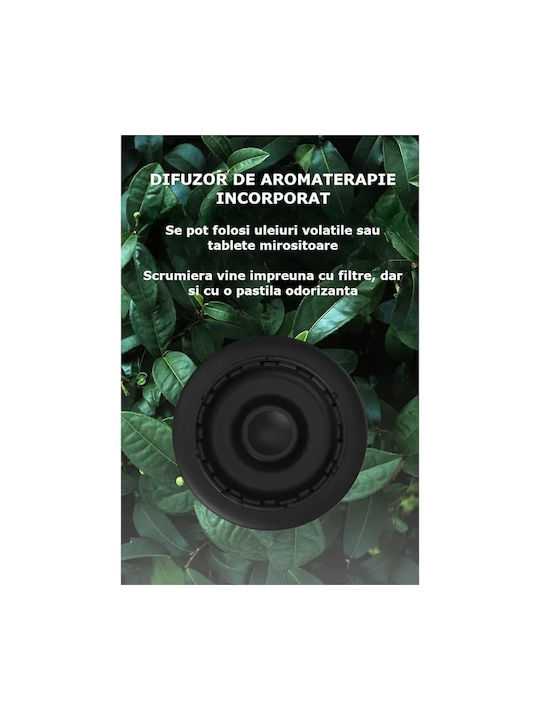 Cenușare Electrică Purificator De Aer Cu Ventuză Epoxidic Antitopire Deodorant Eliminare Miros Gri
