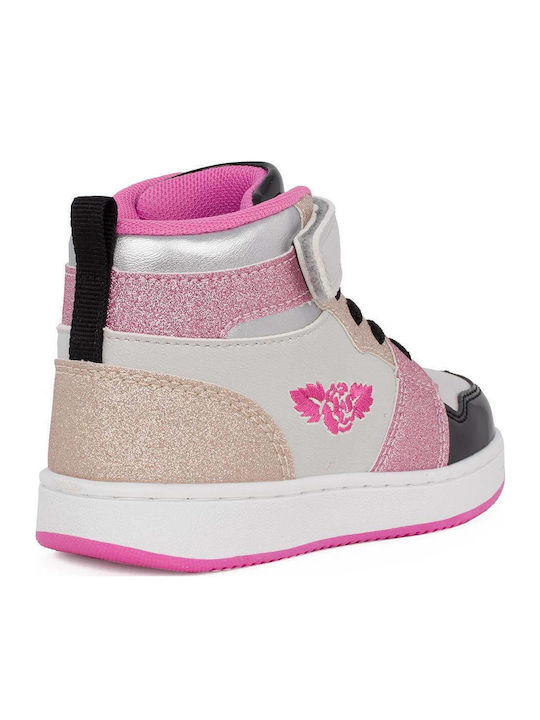 Kids Sneakers High with Scratch White