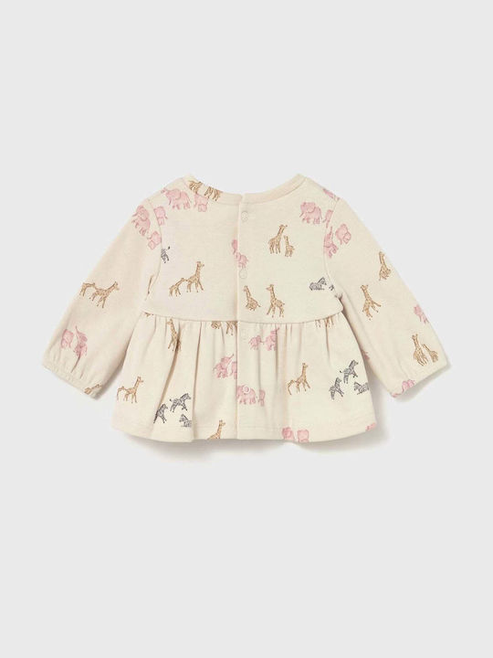 Kids' Set with Pants Winter 3pcs Pink