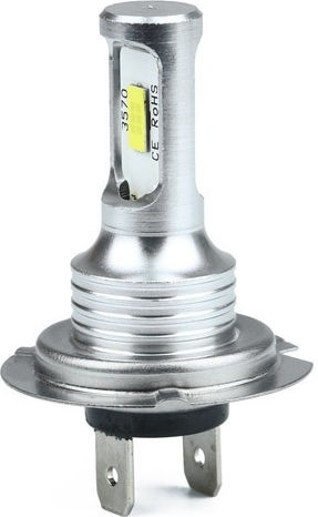 Set 2 Lămpi Auto Led H7 Csp 3570 5000 Lm 40w Putere Led Alb Rece 6000 K Lumini Ceată Faza Scăzută Faza Înaltă Instalare Plug Play