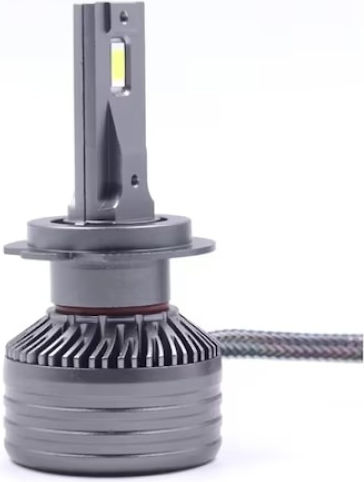 Set 2 Lămpi Led F9a 150w Canbus 21000lm Fără Eroare Putere Mare Tehnologie Led Smd Argintiu