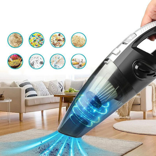 Aspirator Auto Portabil Fără Fir 120W Filtru Hepa Usb Reîncărcabil Aspirare Uscată Umedă cu Baterie