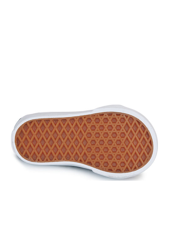 Sk8-mid Reissue V Παιδικά Sneakers High με Σκρατς Μαύρα