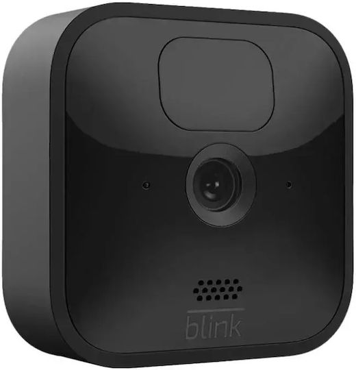 Blink Blink Outdoor IP Камера за наблюдение Wi-Fi HD 720P с Двупосочна Комуникация Черен
