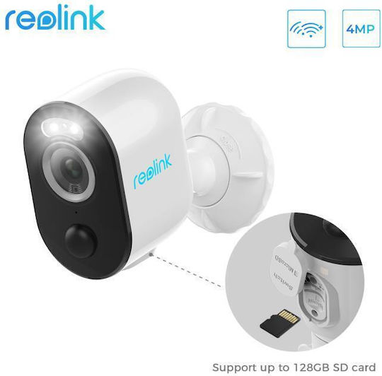 Reolink Argus 3 Pro IP Surveillance Camera Wi-Fi Full HD+ 4MP Waterproof Battery Powered with Two-Way Communication