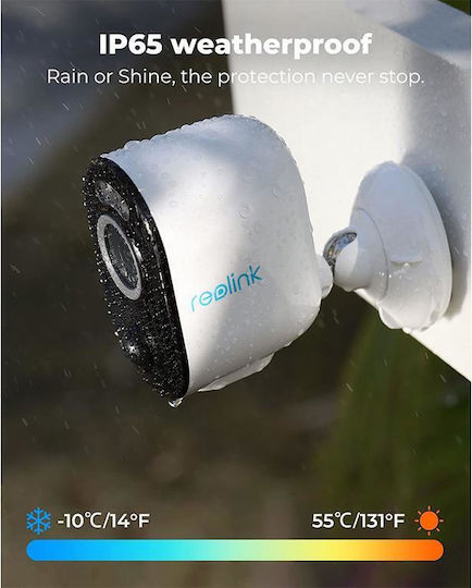 Reolink Argus 3 Pro IP Surveillance Camera Wi-Fi Full HD+ 4MP Waterproof Battery Powered with Two-Way Communication