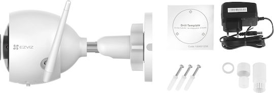 Ezviz CS-H3-R100-1J5WKFL IP Κάμερα Παρακολούθησης Full HD+ 5MP Αδιάβροχη με Αμφίδρομη Επικοινωνία και Φακό 2.8mm