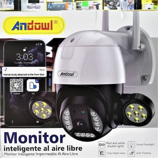 Q-SX01 IP Surveillance Camera Wi-Fi 4K Waterproof