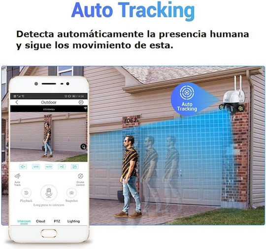 Q-SX01 IP Surveillance Camera Wi-Fi 4K Waterproof