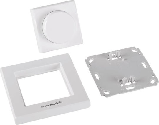 HomeMatic IP HMIP-WRCR Стенен Еднопосочен Стенен Прекъсвач с Бяла Рамка