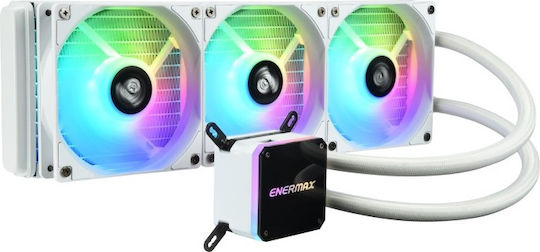 Enermax Liqmax III 360 ARGB Охлаждане AIO CPU с 3 Вентилатора 120mm Бял