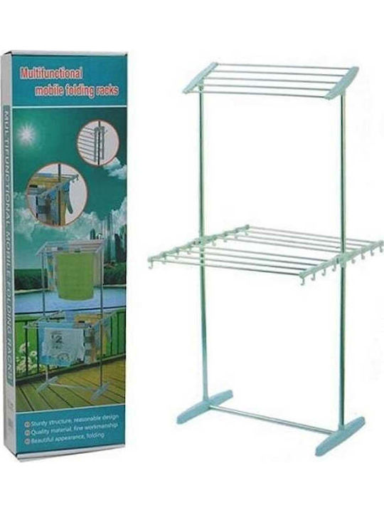 Uscătoare Rufe Pliere Pardoseală Inox 24x65cm